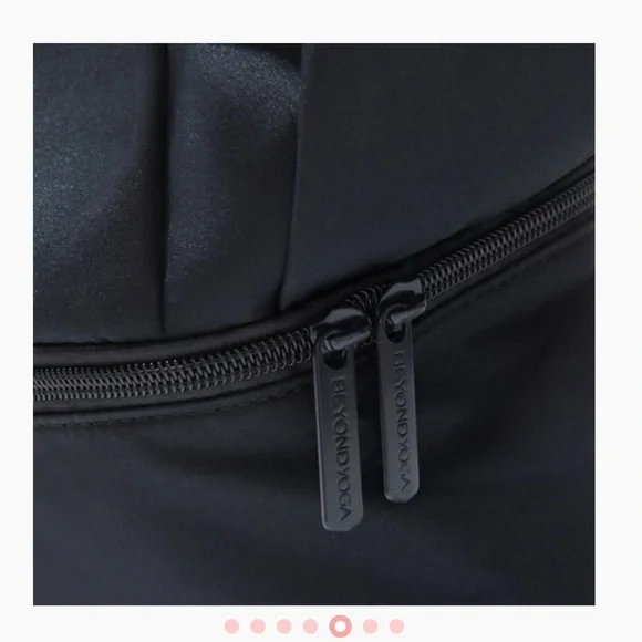 Beyond Yoga Black Convertible Backpack Tote Bag - Picture 5 of 9